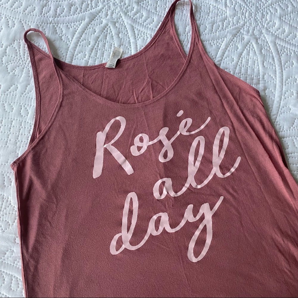 Rosé All Day 🍷 graphic tank
